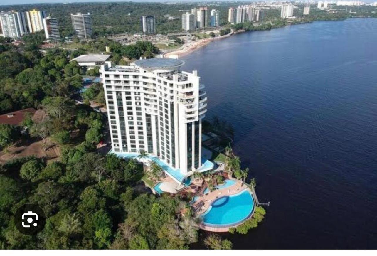 Flat No Condominio Do Edificio Tropical Executive E Residence Com Vista Para O Rio Manaus Exterior foto