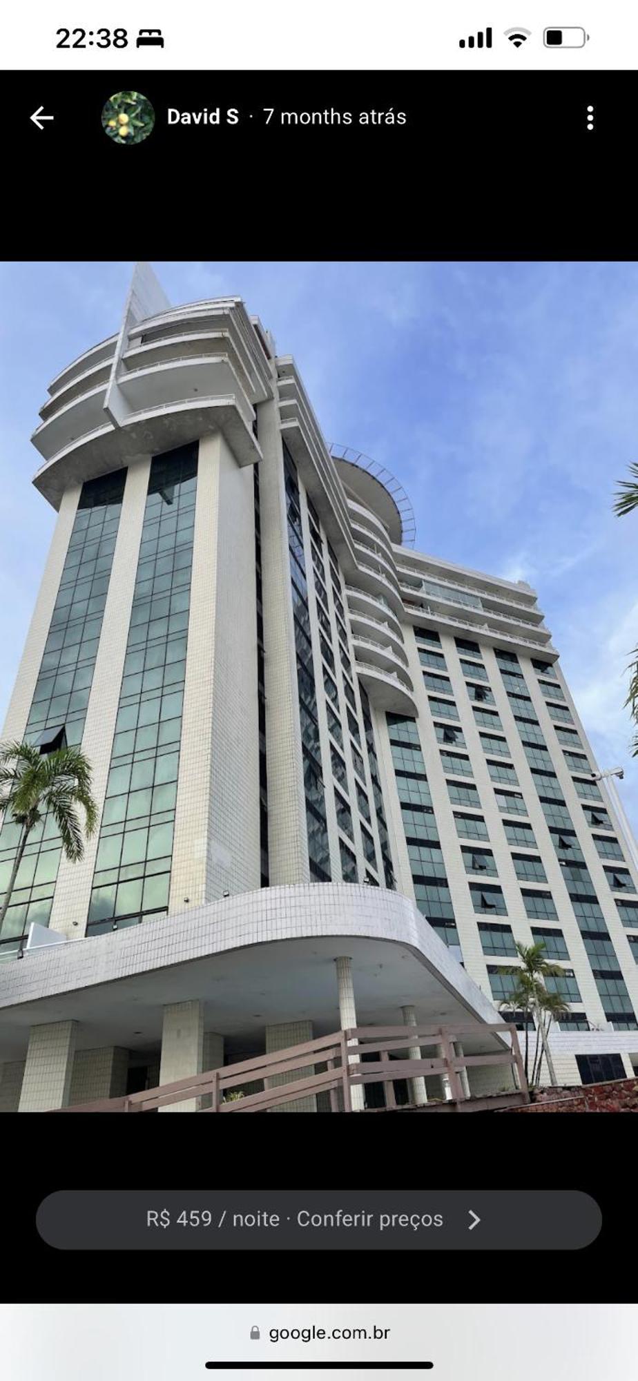 Flat No Condominio Do Edificio Tropical Executive E Residence Com Vista Para O Rio Manaus Exterior foto